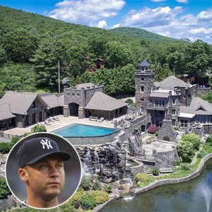 Derek Jeter&rsquo;s Lakefront New York Mansion Hits the Market for $15M