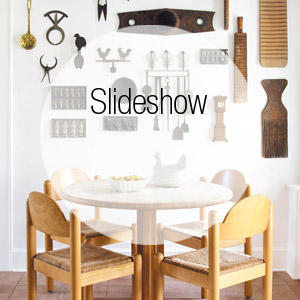 GALLERY With the Help of Designer Larry Laslo, a Lifelong Collector Puts Her Unerring Eye to the Test