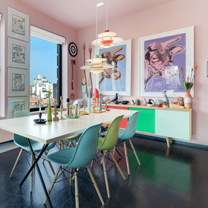 DotCom Exec Lists His Colorful Chelsea Apartment for $2.2M