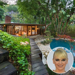 Anna Faris Sells Retro Chic Hollywood Hills Home