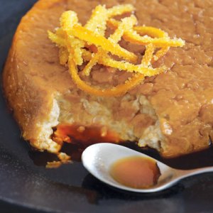 H&eacute;l&egrave;ne's Grandmother's Rice Pudding Cake Bathed in Caramel