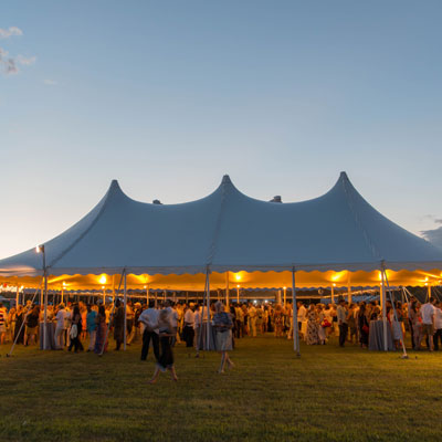 Under the White Tents: Hamptons Charity Party Circuit