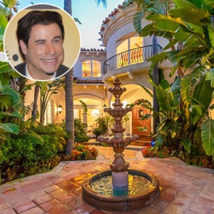 John Travolta Gets Real Estate Fever and Buys Mediterranean-Style Calabasas Mansion