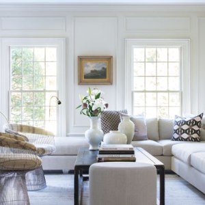 A Dated Darien Home Gets a Contemporary Makeover