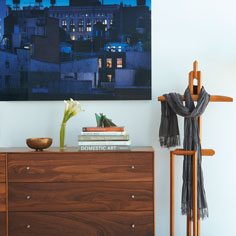 This Manhattan condo is all about modernity, light and spectacular views of the Hudson