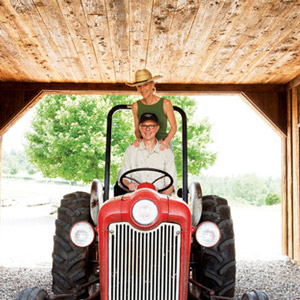 A Couple's Western-Style-Meets-Connecticut-Barn Aesthetic Takes Shape in Sharon, CT