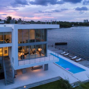 A Dutch Film Director's Modern Miami Spread Asks $22M