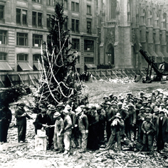 The Rockefeller Center Christmas tree remains the most grand of all