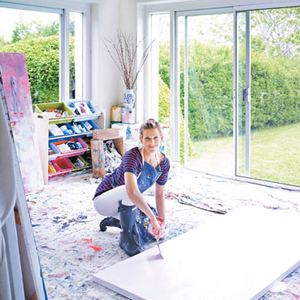 Artist Zo&euml; Pennebaker Finds a Haven of Creativity in East Hampton