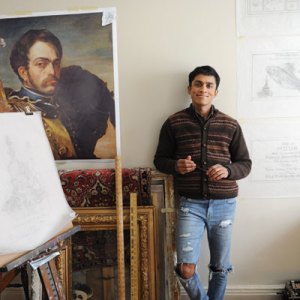 Calligrapher Rajiv Surendra Practices a Lost Art With His Business, Letters in Ink