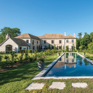 A Charming French-Style Estate in Greenwich Lists for $9.6M