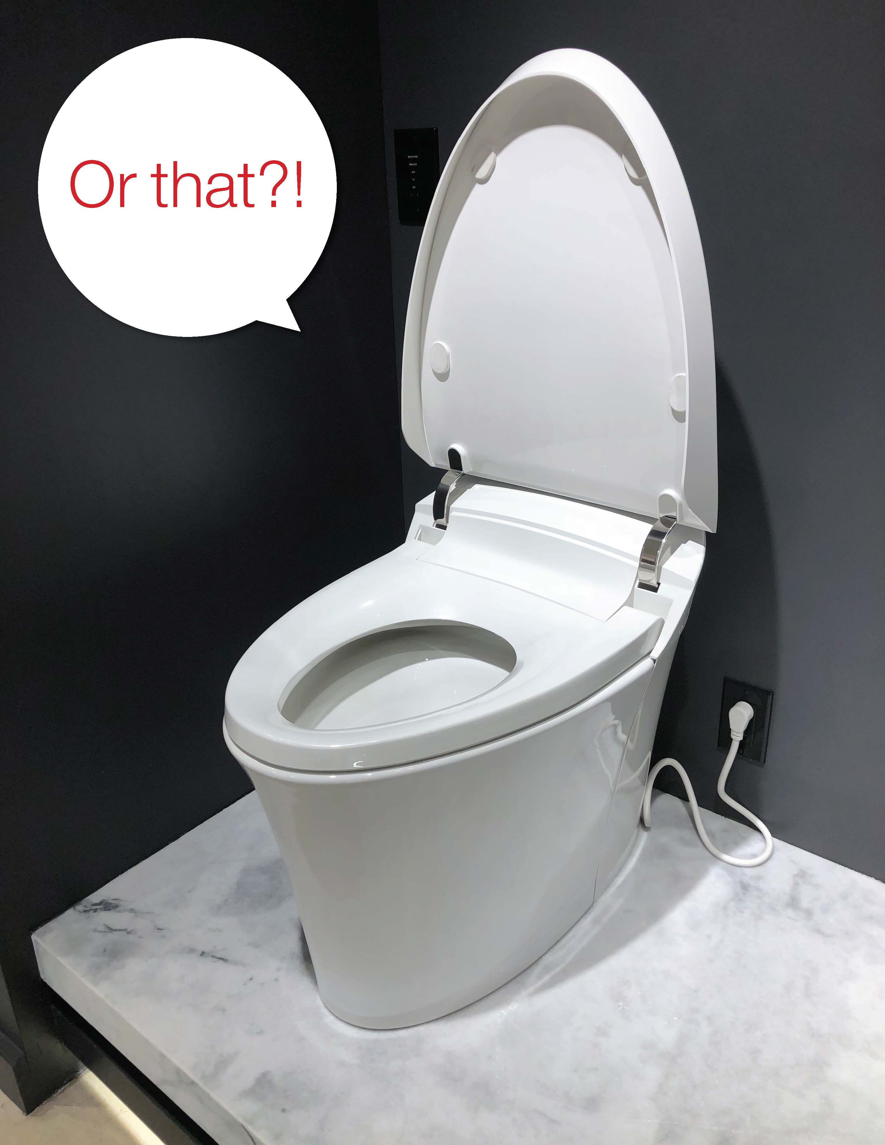 Kohler electric toilet