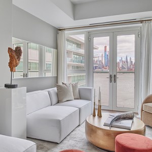 Glass Enclosed Condo Overlooking New Jersey Waterfront Is Available for Purchase