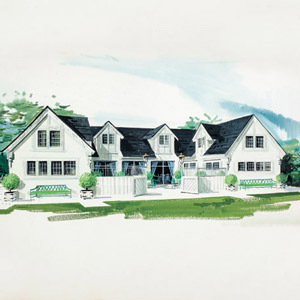 A Look Back at Legendary Illustrator Jeremiah Goodman&rsquo;s East Hampton Carriage House