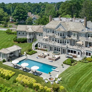 A Magnificent Waterfront Mansion in Westport, CT Seeks $14M