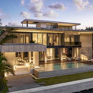 Look Inside an $18.5M Sculpturesque Miami Mansion
